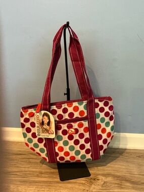 NWT Igloo Polka Dot Insulated Lunch Bag / Cooling Tote